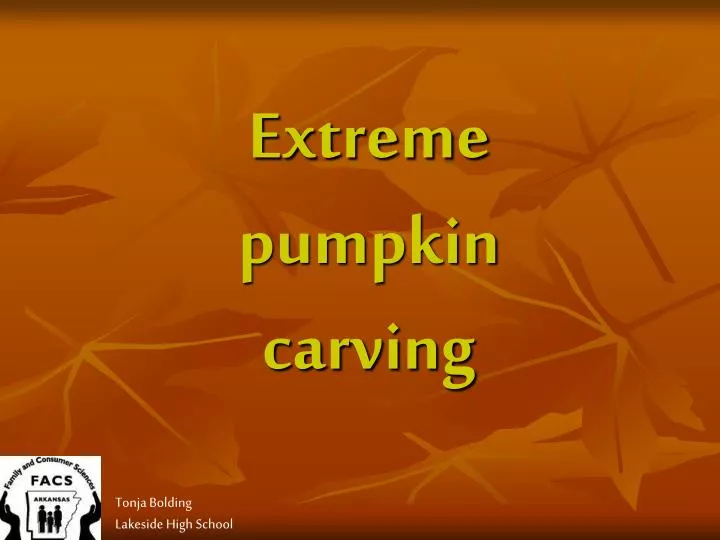 extreme pumpkin carving n.