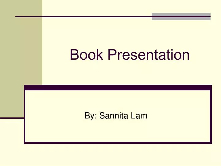 PPT Book Presentation PowerPoint Presentation, free download ID1424960