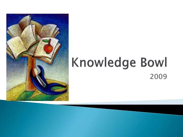 knowledge bowl n.