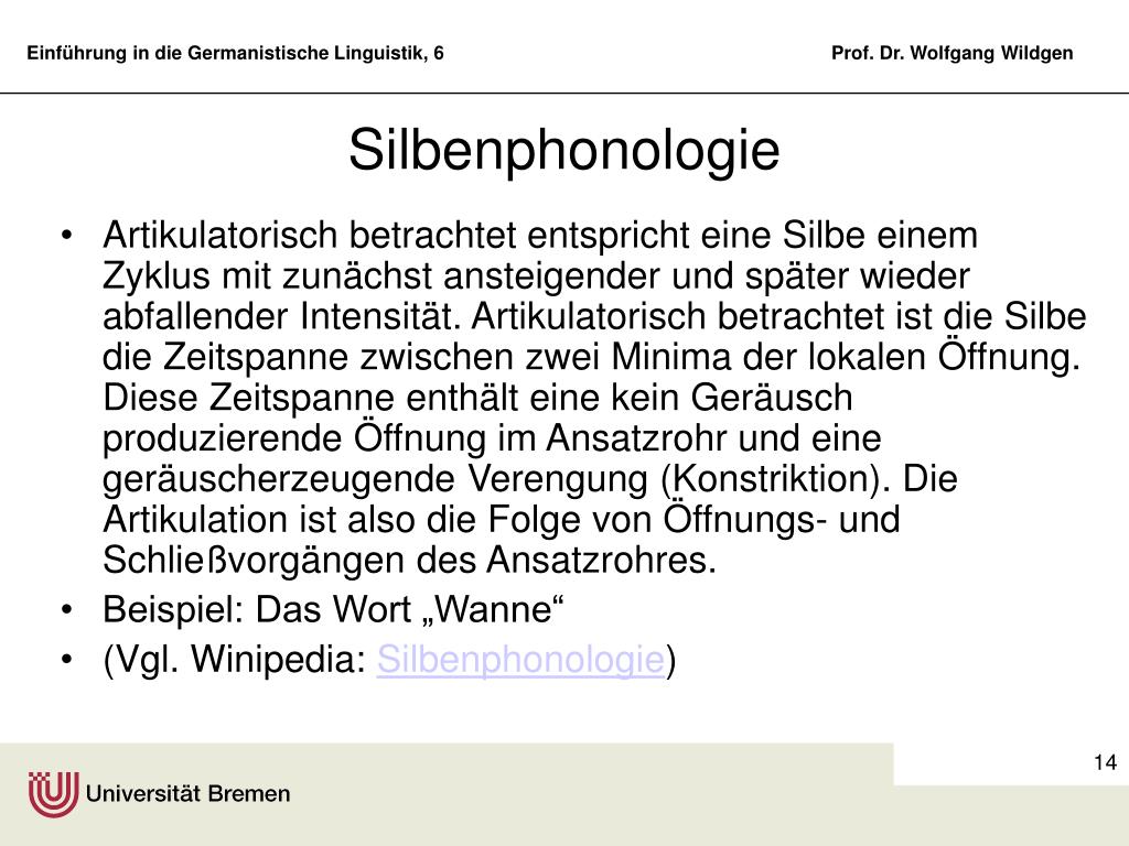 PPT Einführung in die Germanistische Linguistik PowerPoint Presentation ID1425414