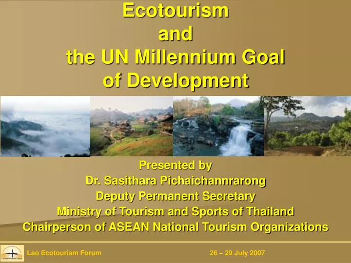 ecotourism development by asean ecotourism development by asean