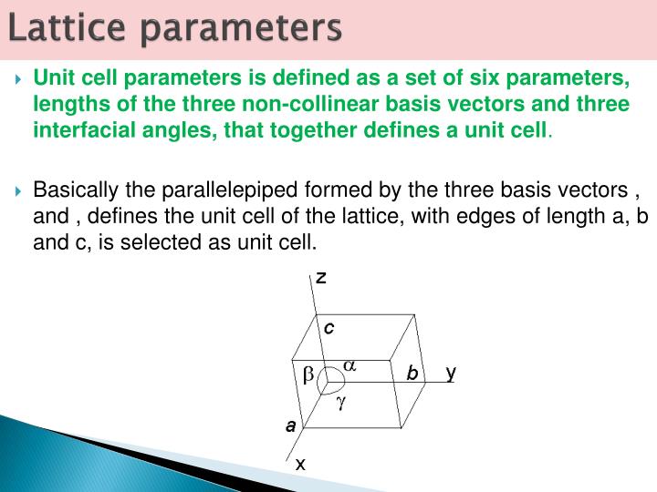 measure lattice parameters in crystalmaker measure lattice parameters in crystalmaker