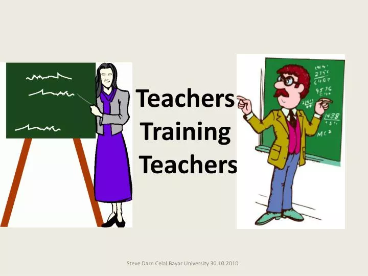 powerpoint presentation on teachers training