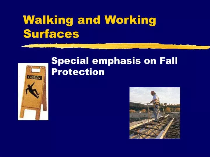 Ppt walking and working surfaces powerpoint presentation free