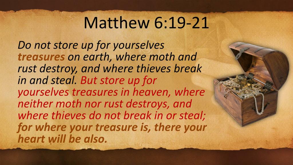 PPT Matthew 6 19 21 PowerPoint Presentation Free Download ID 1426742