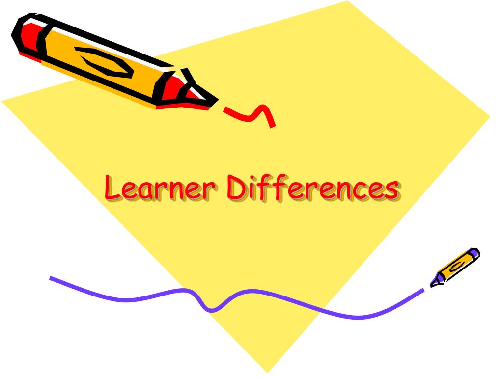 PPT - Learner Differences PowerPoint Presentation, free download - ID ...
