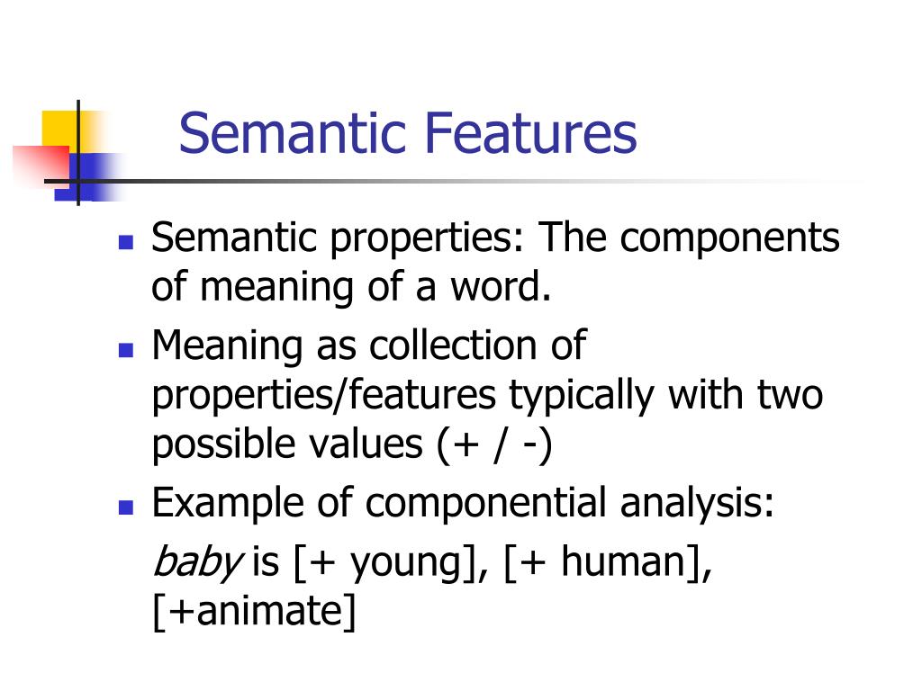 Possible values. Semantic features. Semantics meaning. Semantic examples. Semantic Analysis of the Word.