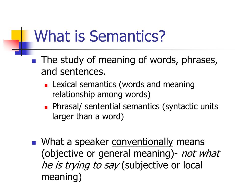 semantic meaning research paper