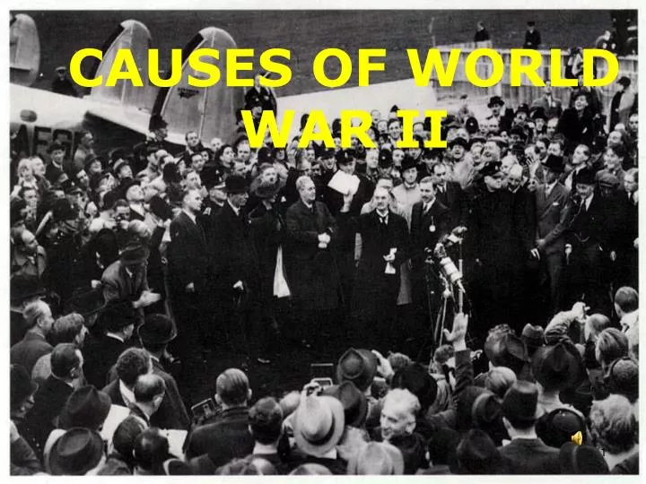 causes of world war ii n.