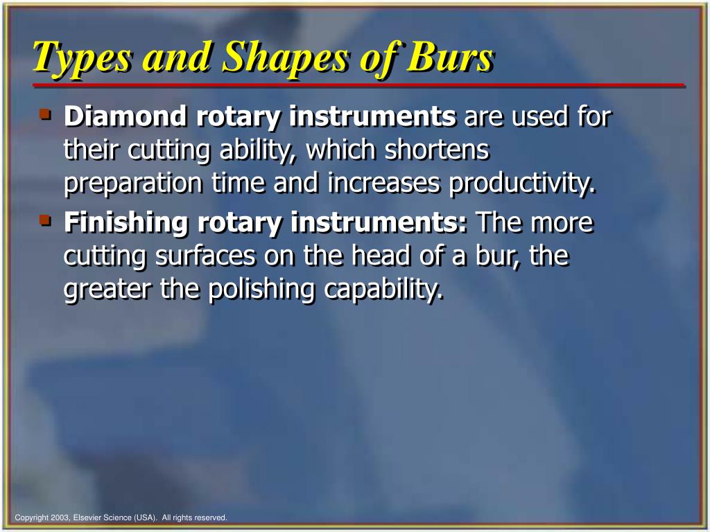 PPT Chapter 35 Dental Handpieces and Accessories PowerPoint Presentation ID142933
