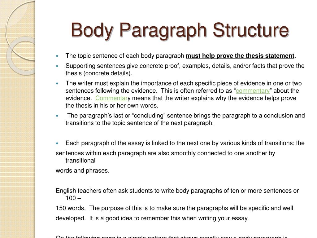 literature review body paragraph example