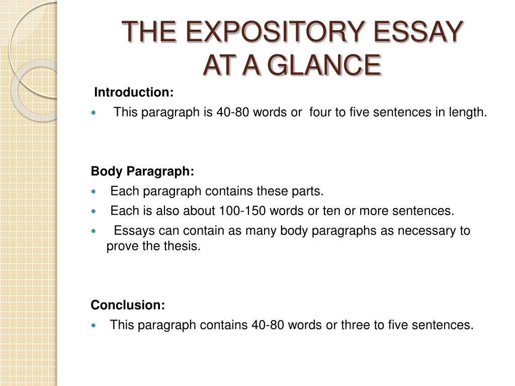 Ppt Expository Essay Powerpoint Presentation Free Download Id