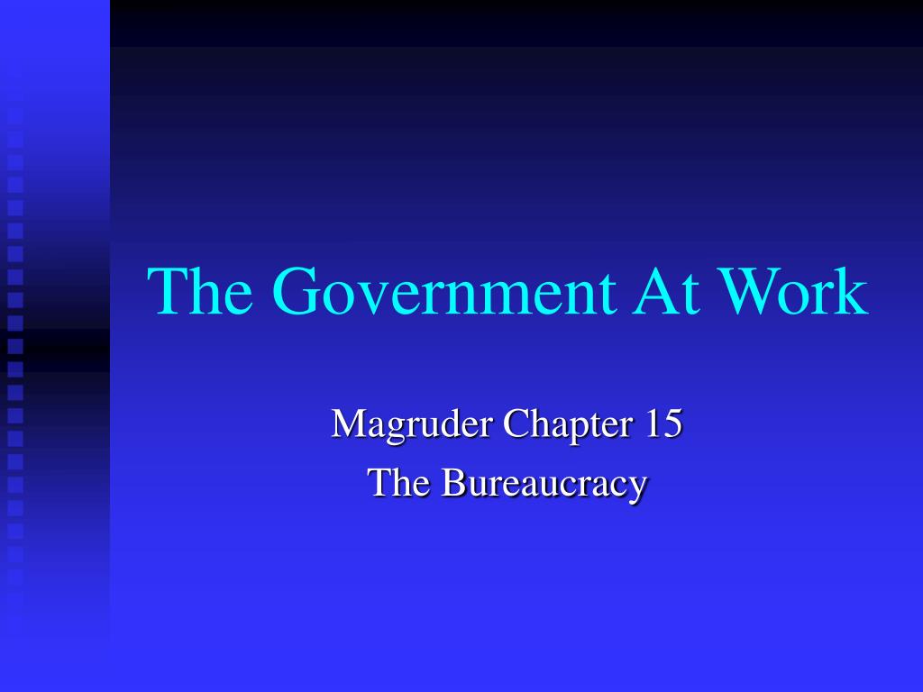 Ppt The Government At Work Powerpoint Presentation Free