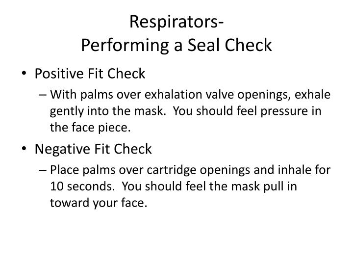 PPT Respiratory Protection Training PowerPoint Presentation ID1430295