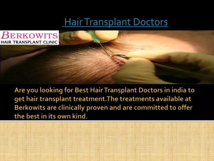 hair transplant doctors n.
