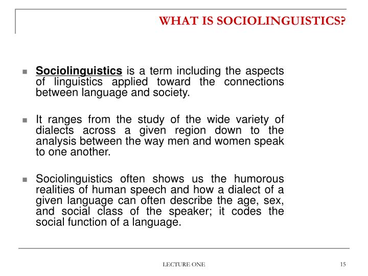 dissertation in sociolinguistics