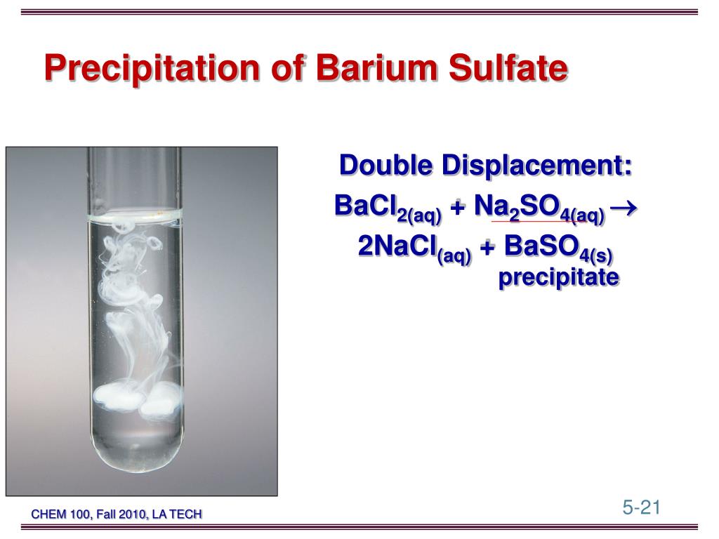Сульфат бария используют в качестве. Baso4-bacl2 System.