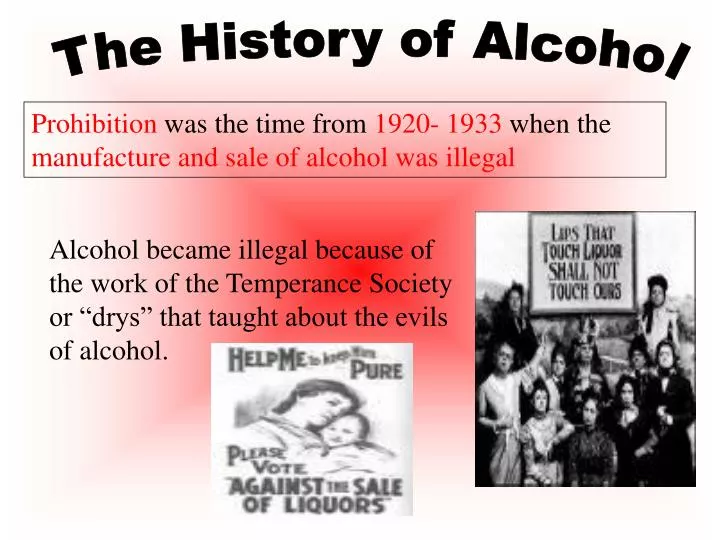 PPT - The History of Alcohol PowerPoint Presentation, free ...