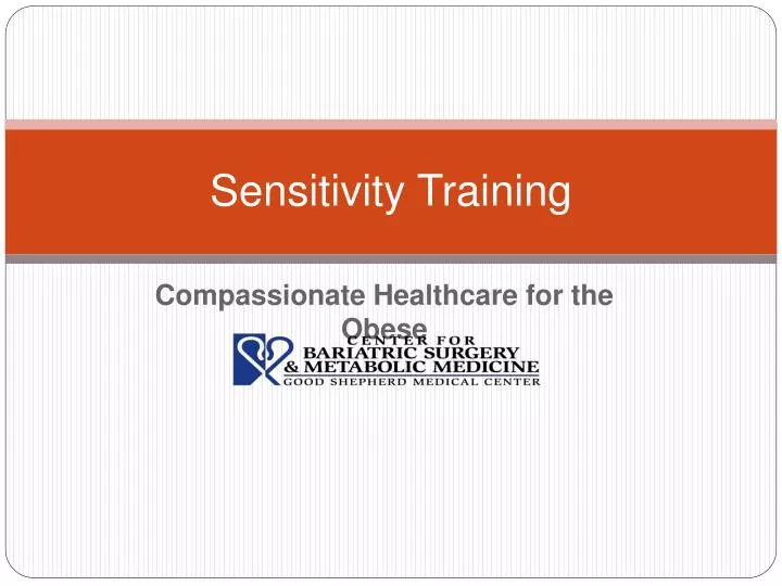 sensitivity training n.