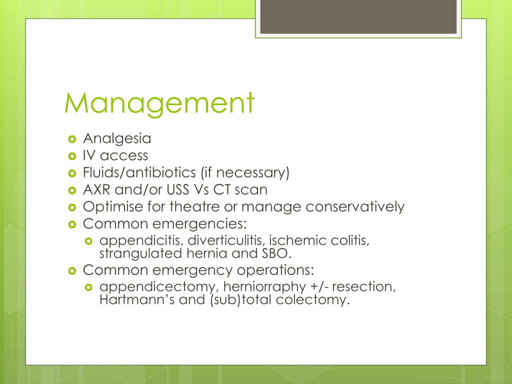 PPT - The Acute Surgical Abdomen PowerPoint Presentation ...
