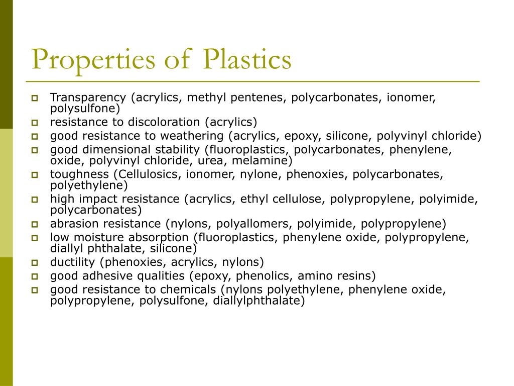 PPT Plastics PowerPoint Presentation ID1432548