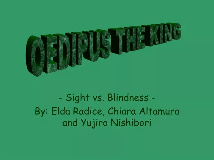 sight and blindness This section starts with the basics: information about vision and vision disorders there are links to sites that explain the causes of visual impairment and blindness, as well as definitions of professional and medical terminology, descriptions of vision examination procedures, simulations, statistics, and recommendations for protecting the eyes and vision. sight and blindness This section starts with the basics: information about vision and vision disorders there are links to sites that explain the causes of visual impairment and blindness, as well as definitions of professional and medical terminology, descriptions of vision examination procedures, simulations, statistics, and recommendations for protecting the eyes and vision.