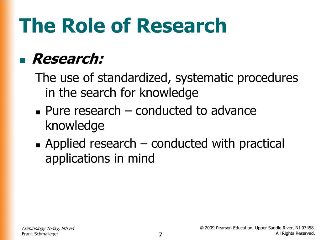 the research of role