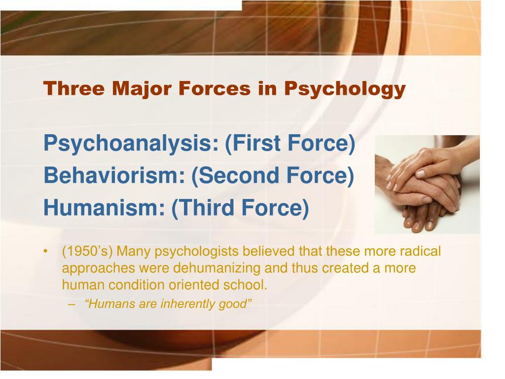 the third force in psychology