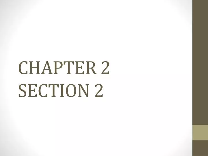 chapter 2 section 2 n.