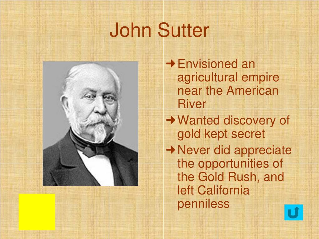 PPT - Famous People of the California Gold Rush PowerPoint Presentation