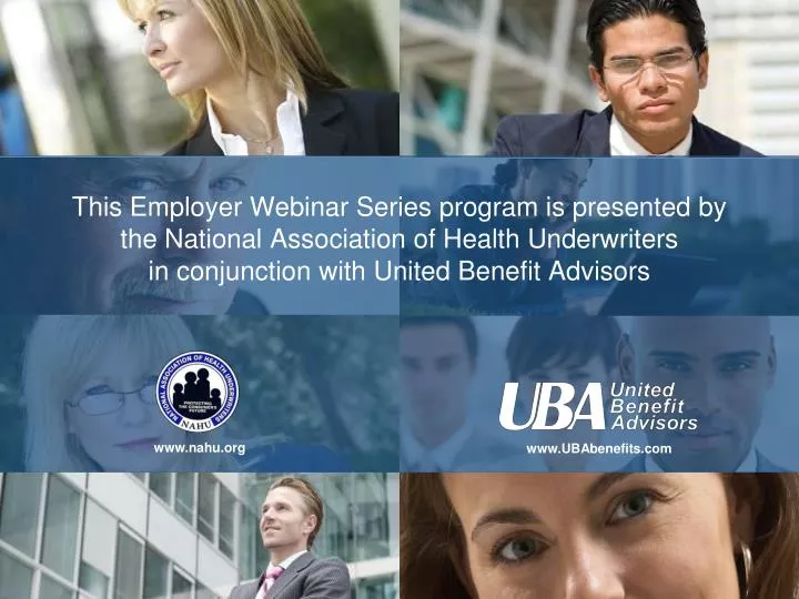 PPT This Employer inar Series program is presented by the National