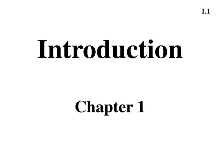 introduction chapter 1 n.