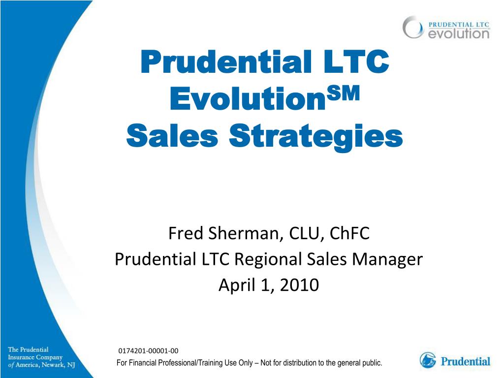 ppt prudential ltc evolution sm sales strategies powerpoint