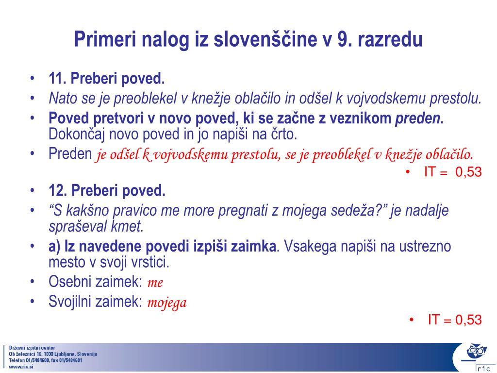 PPT - Nacionalno preverjanje znanja (NPZ) 2009 PowerPoint Presentation -  ID:1439158