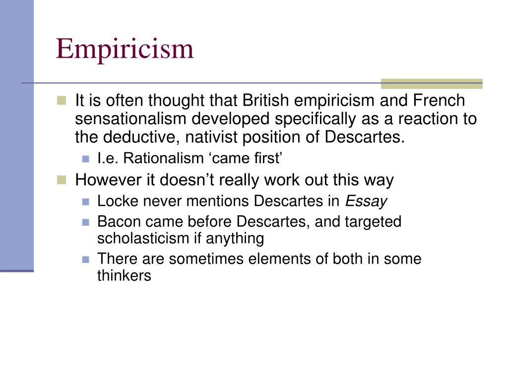 william of ockham empiricism