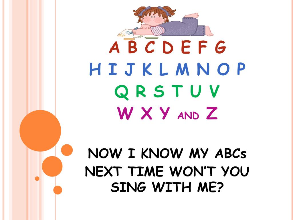 You sing well перевод. I know my ABC. Английский тема Now i know. Know i know my ABC.