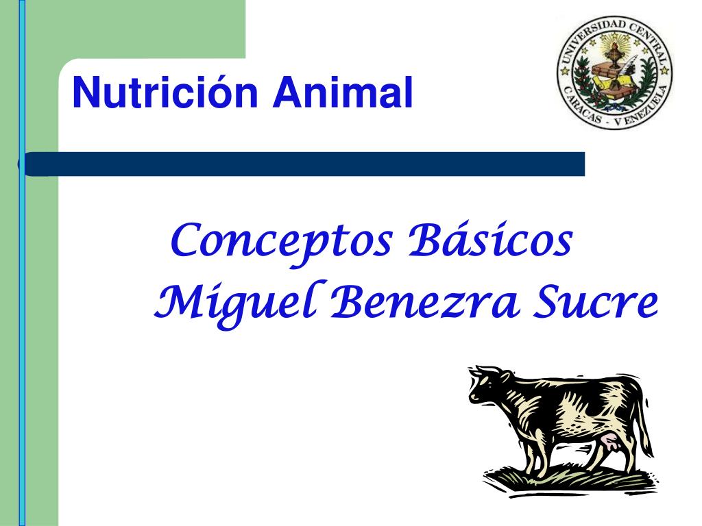 PPT - Nutrición Animal PowerPoint Presentation, free download - ID:1440690