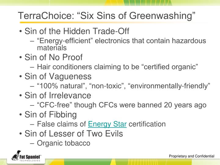 greenwashing misleading claims of environmental benefits essay The term greenwashing was coined by new york environmentalist jay westervelt in a 1986 essay misleading environmental claims environmental benefits. greenwashing misleading claims of environmental benefits essay The term greenwashing was coined by new york environmentalist jay westervelt in a 1986 essay misleading environmental claims environmental benefits.