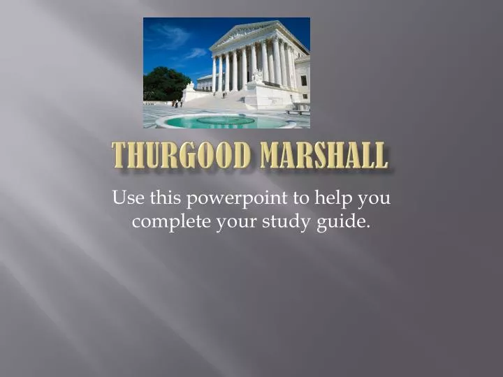 thurgood marshall n.