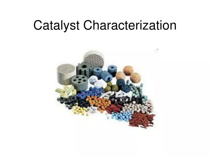 catalyst characterization n.
