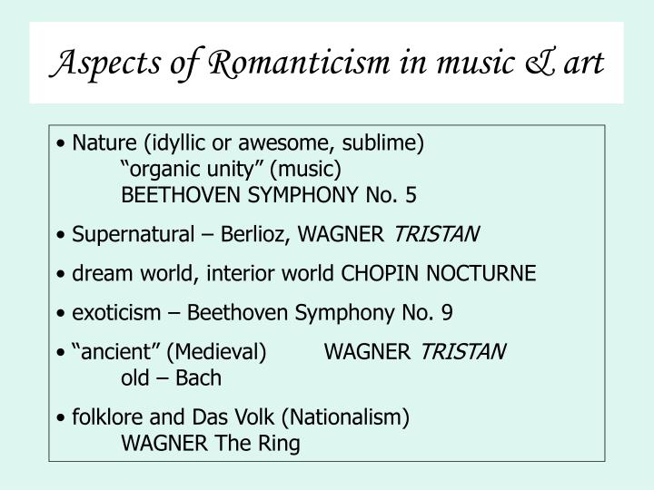 romanticism in music View the romantic era song lyrics by popularity along with songs featured in, albums, videos and song meanings we have 0 albums and 8 song lyrics in our database. romanticism in music View the romantic era song lyrics by popularity along with songs featured in, albums, videos and song meanings we have 0 albums and 8 song lyrics in our database.