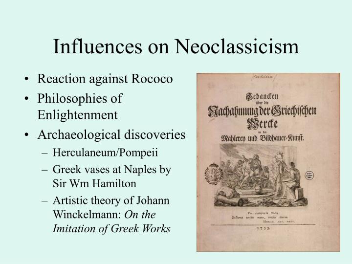 neoclassicism is an important impulse against neoclassicism was basically an important effect against