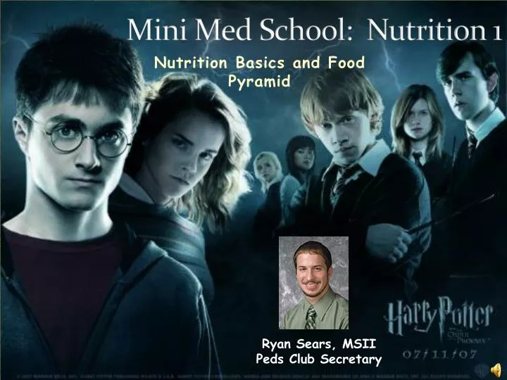 mini med school nutrition 1 n.