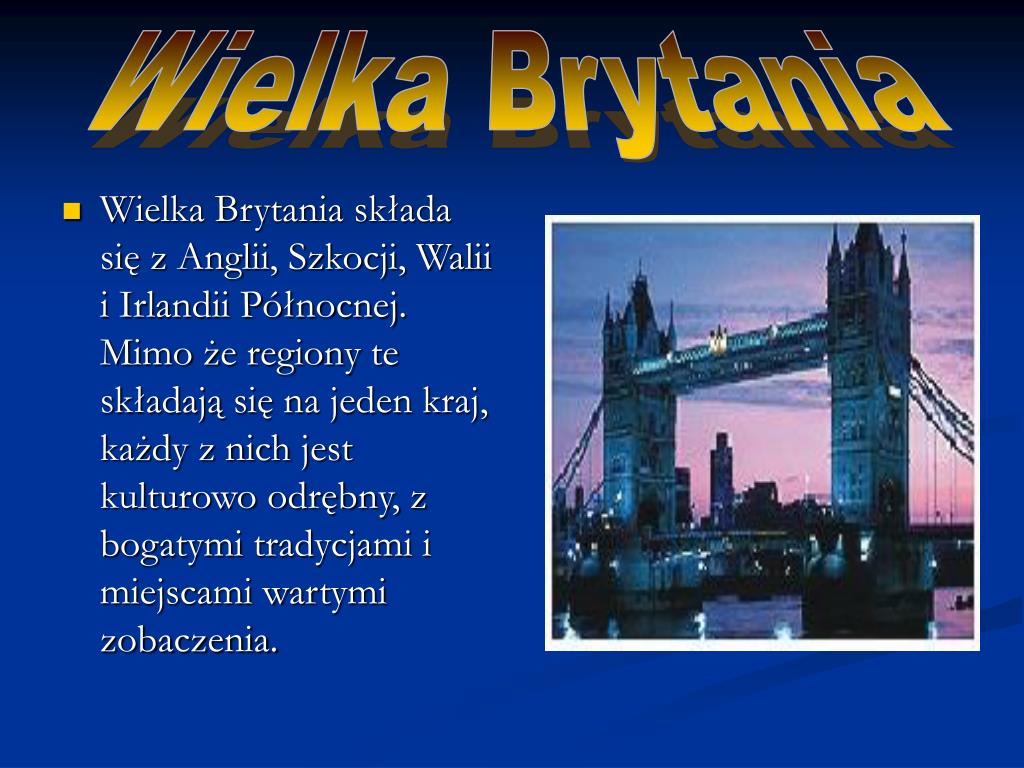 PPT - Wielka Brytania PowerPoint Presentation, free download - ID:1441651