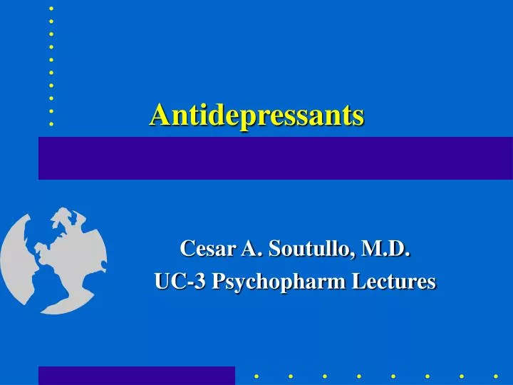 Antidepressants Slideshare
