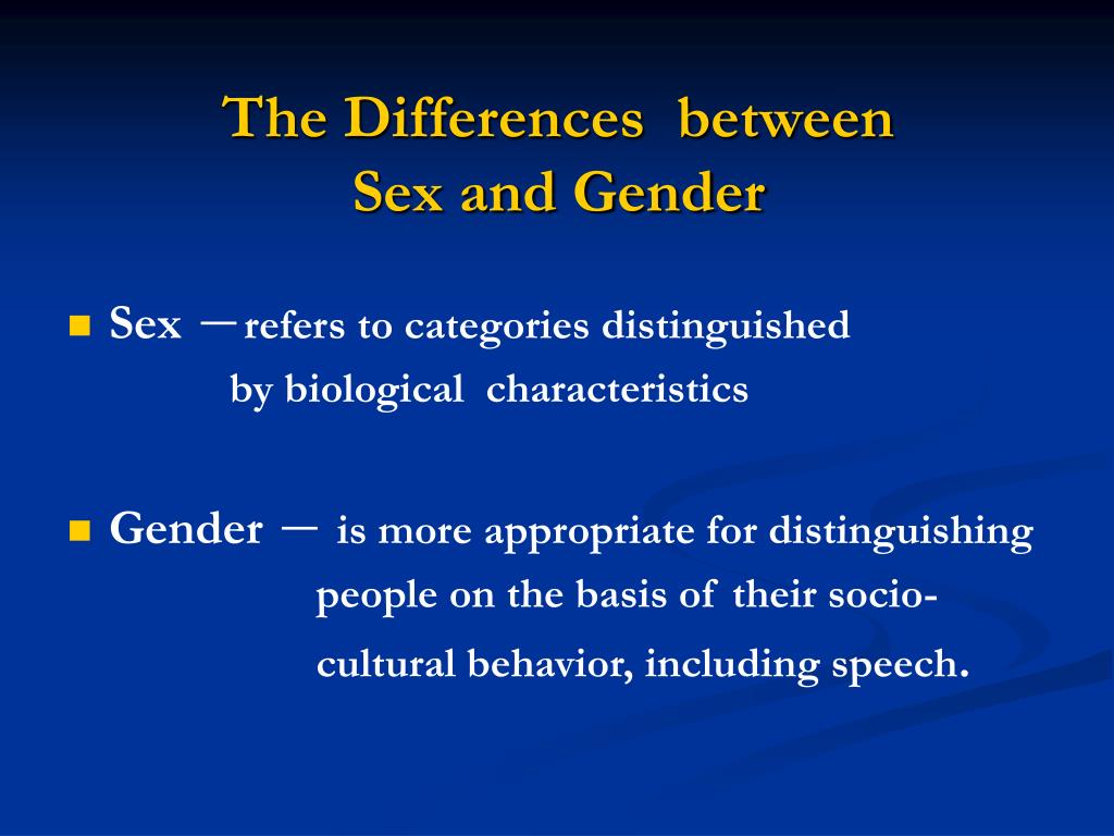 Between and difference sex sexuality gender Biological Sex,