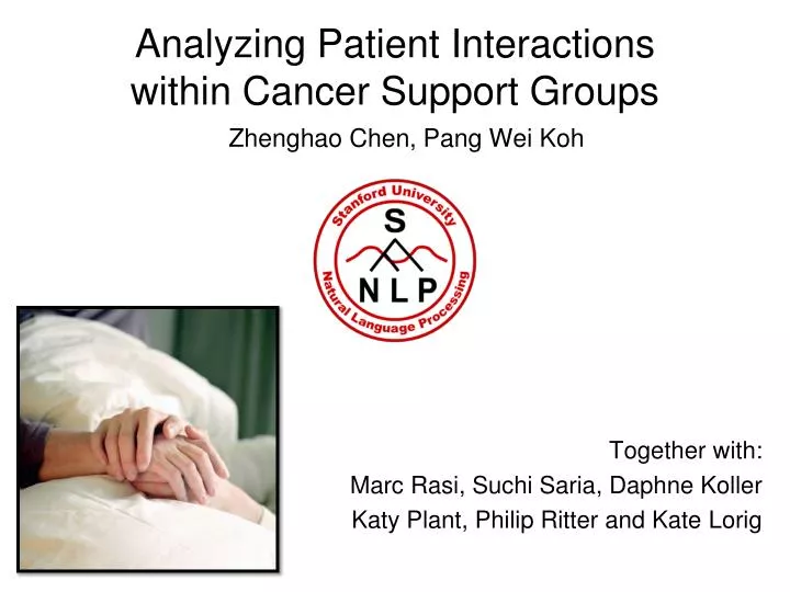 analyzing patient interactions within cancer support groups n.