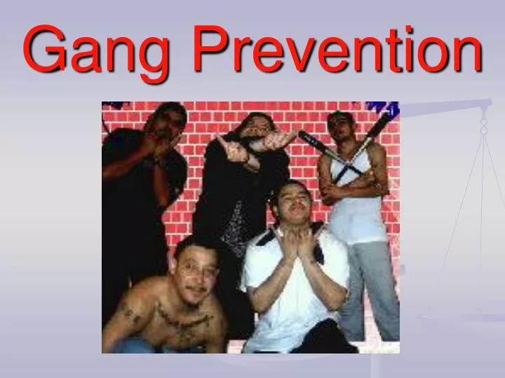gang prevention n.