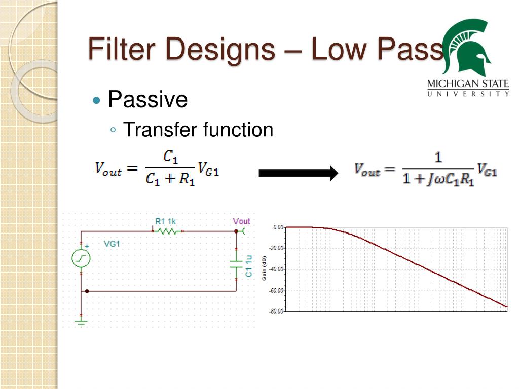 PPT - Filter Design and Applications PowerPoint Presentation, free ...