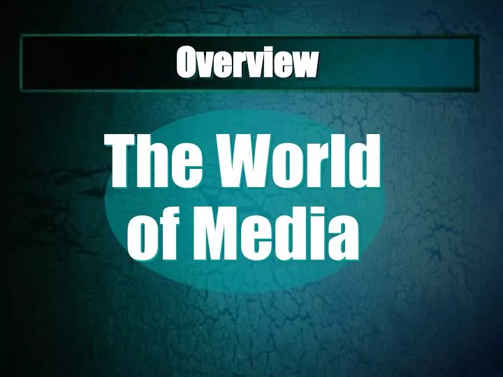 the world of media n.